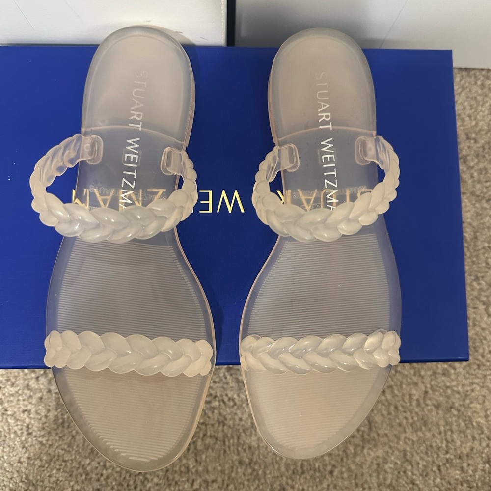 Stuart Weitzman Women's Sawyer Jelly Sandals